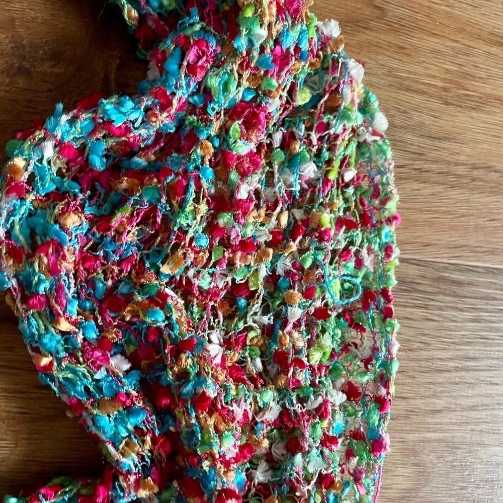 Multicolored woven scarf - Missoni vibes! Can be a FREE W/PURCHASE item! 😁